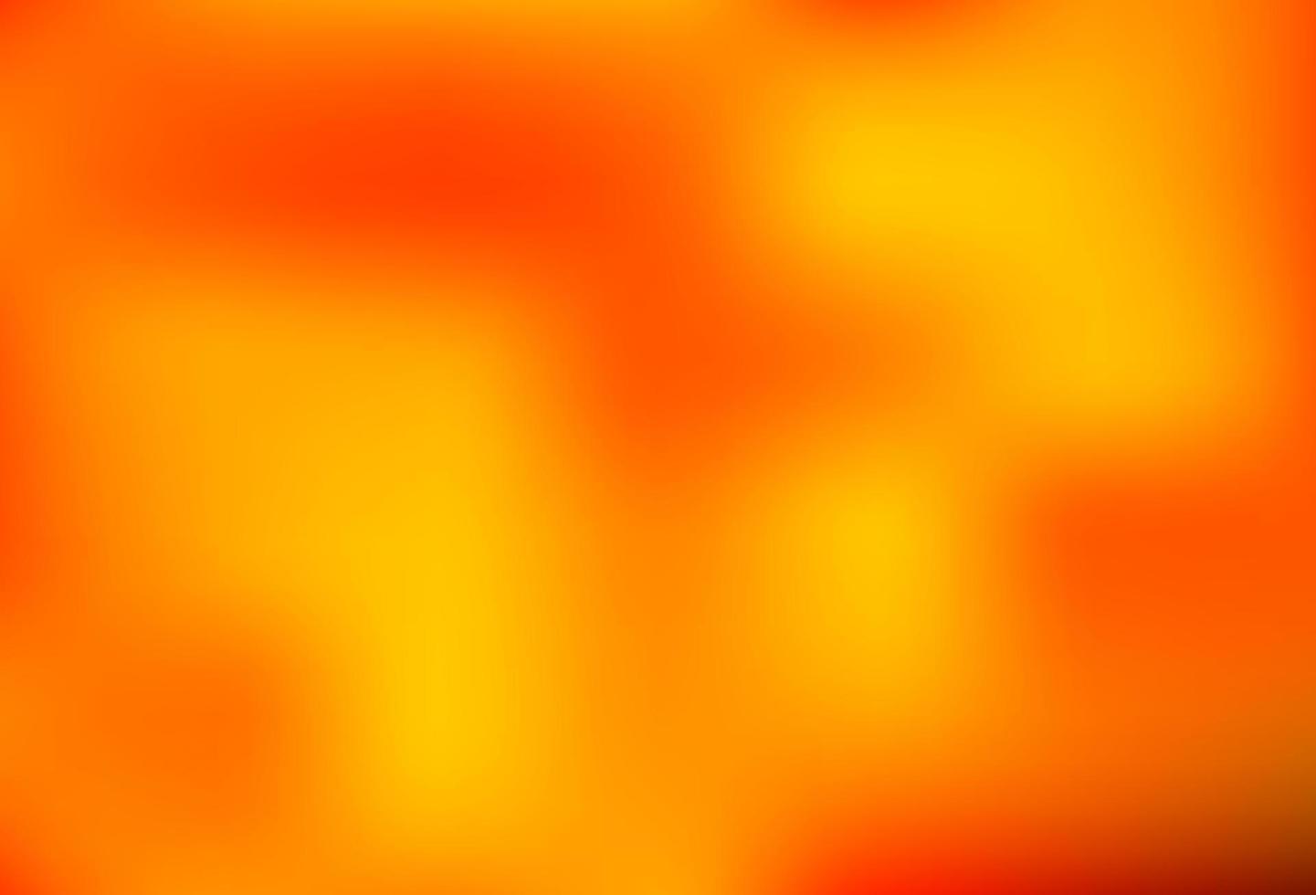 Light Orange vector bokeh pattern.