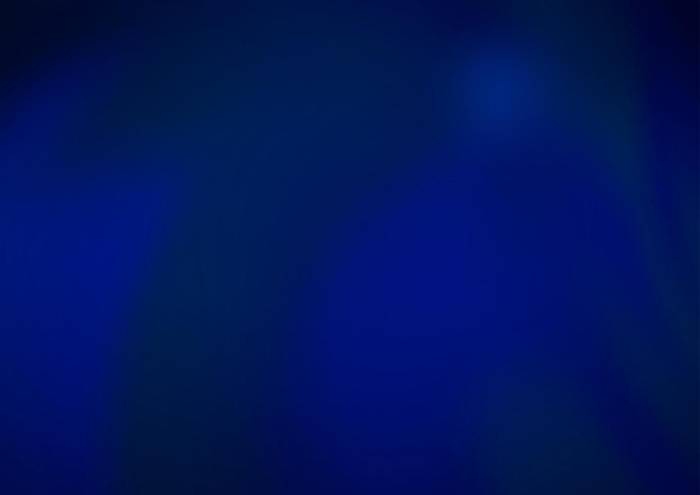 Plantilla borrosa abstracta de vector azul oscuro.