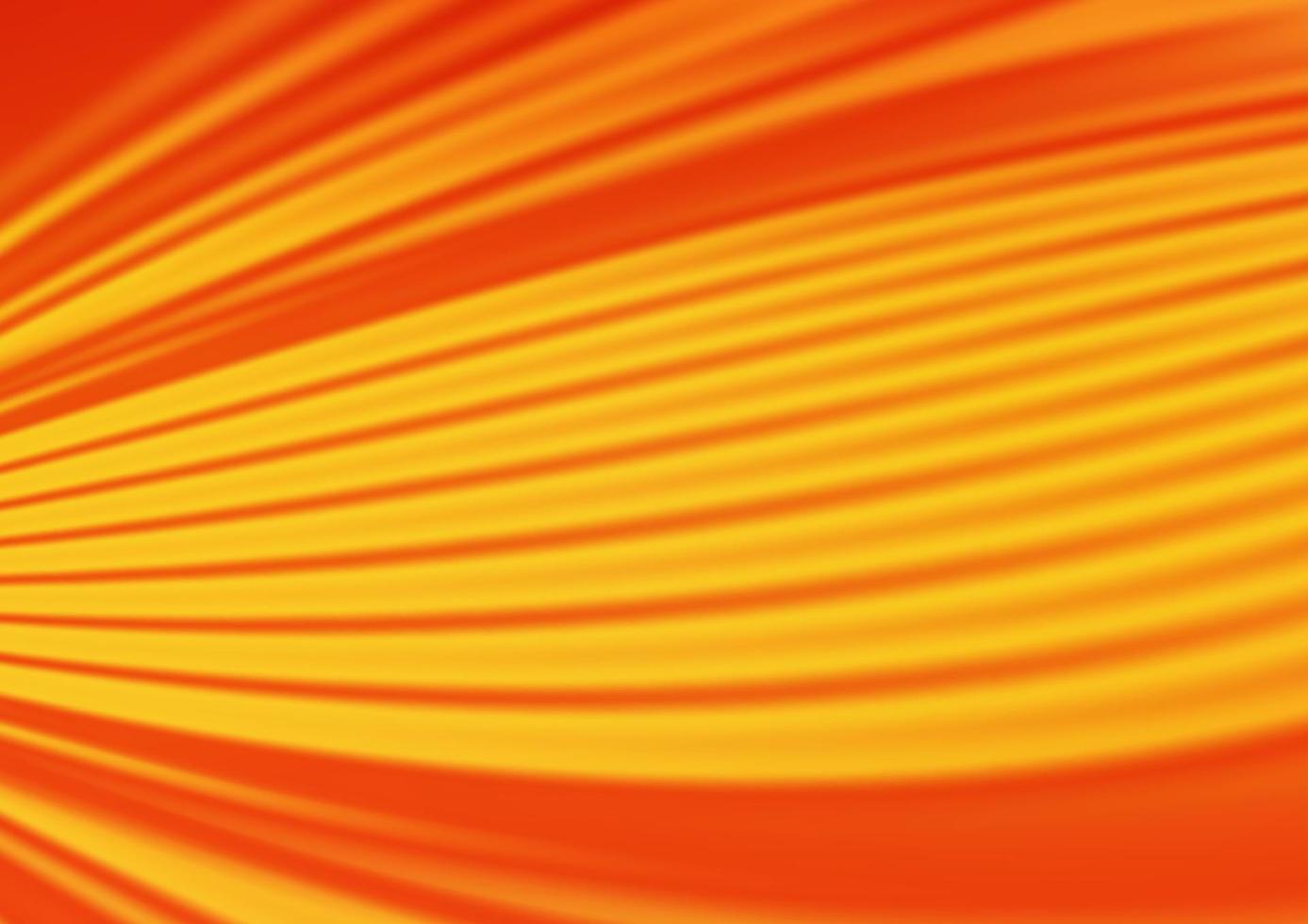 Light Orange vector glossy bokeh pattern.