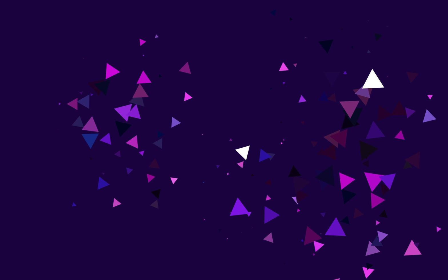 Light Pink, Blue vector backdrop with lines, triangles.