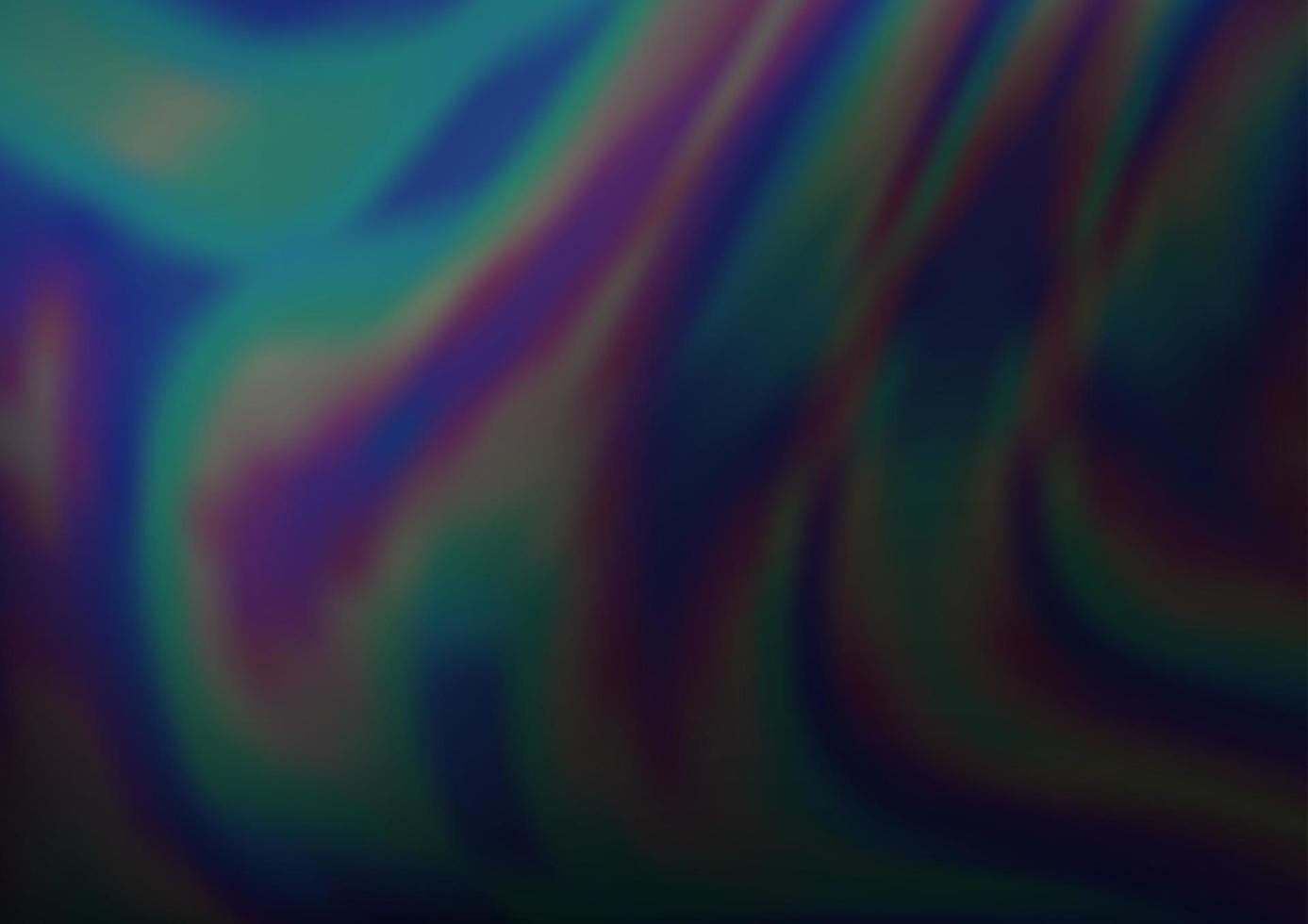 Dark BLUE vector background with lava shapes.