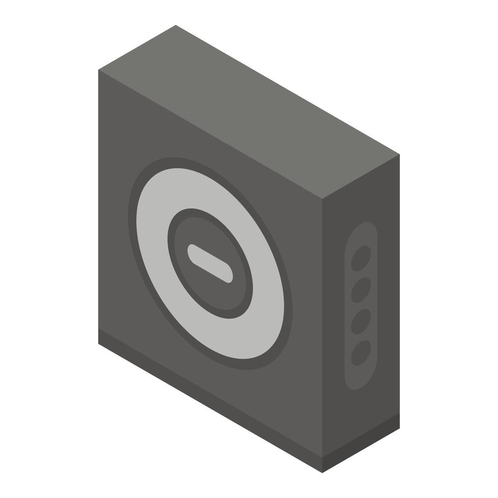 Comfort air purifier icon, isometric style vector