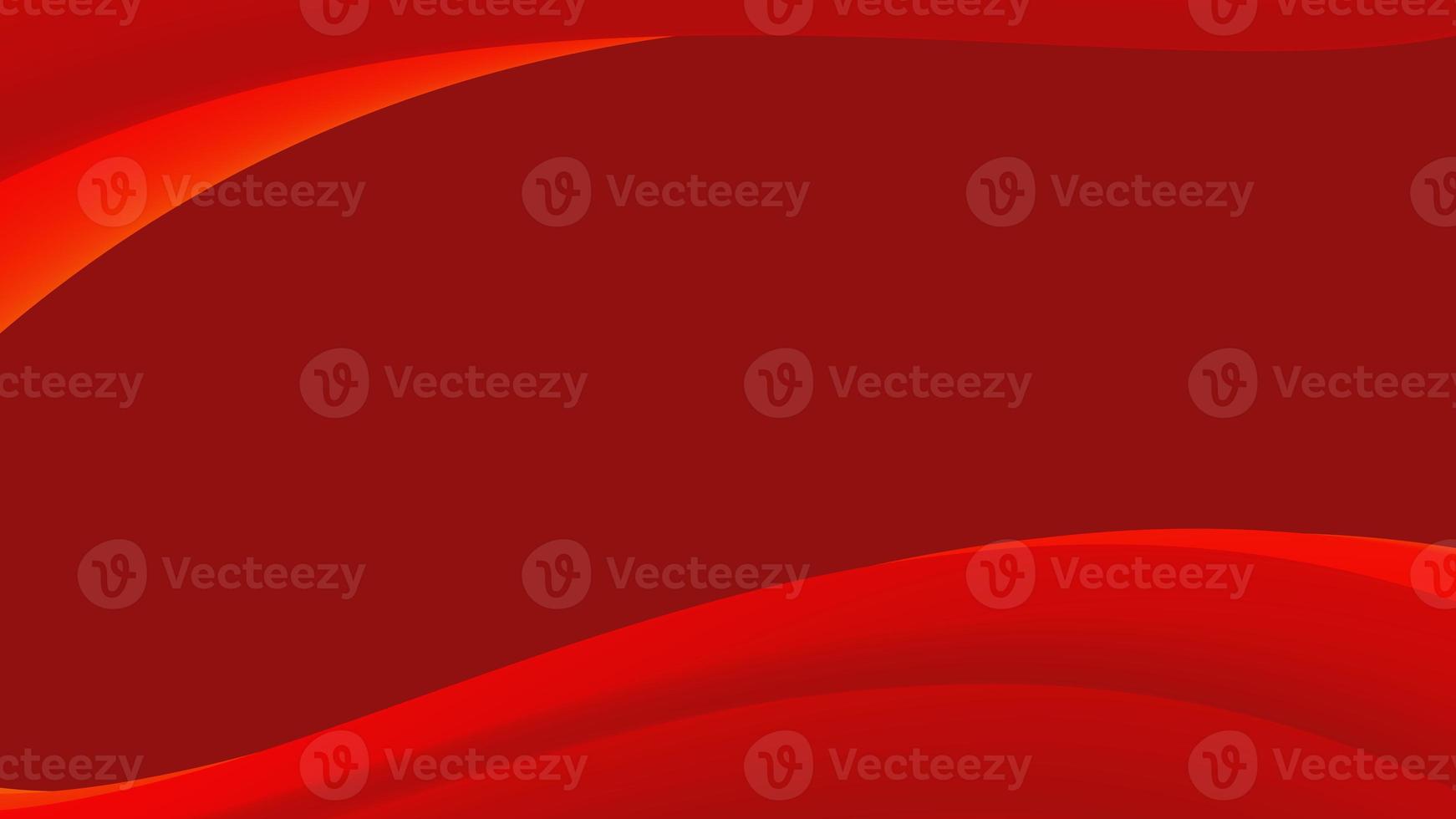 red abstract background with waves photo
