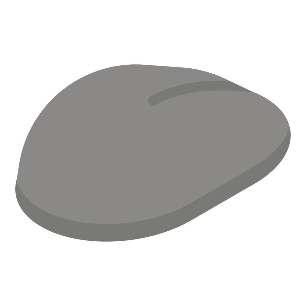 Laptop mouse icon, isometric style vector