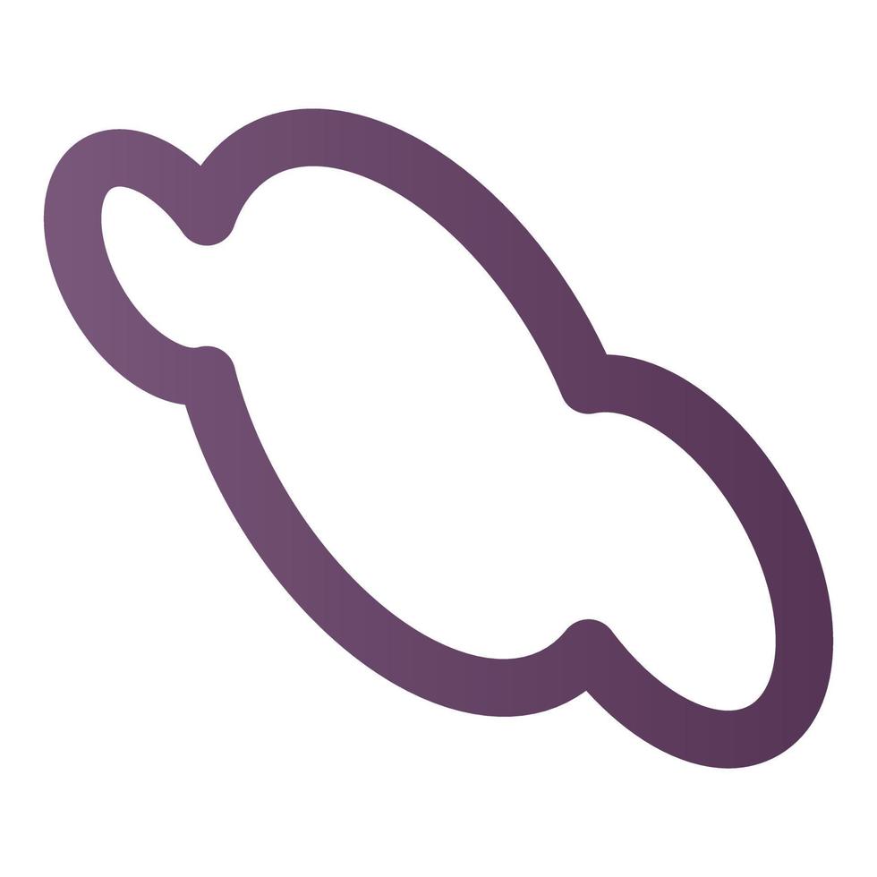 Cloud data server icon, isometric style vector