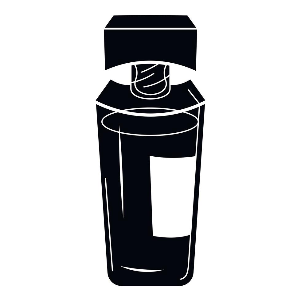 Perfume spray icon, simple style vector