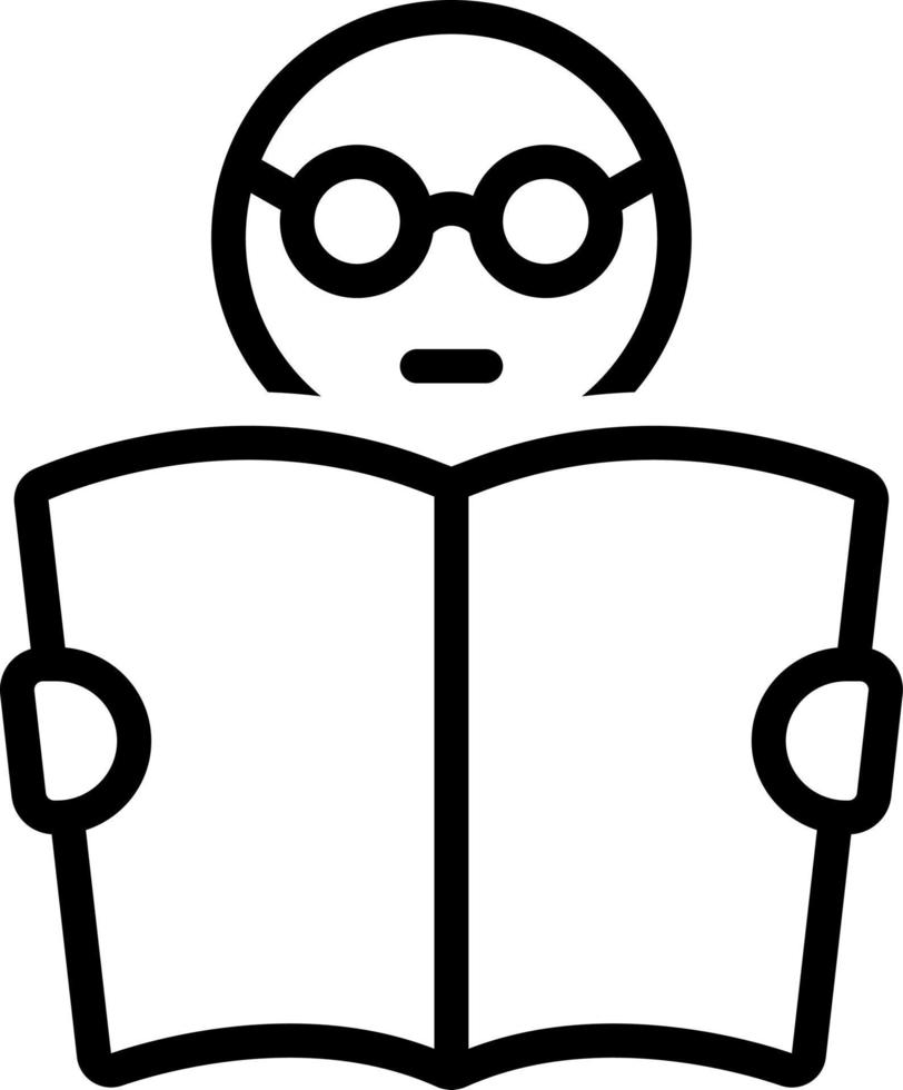 line icon for reads vector