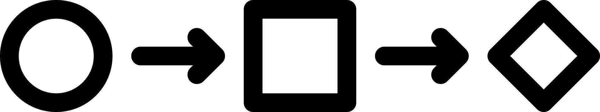 line icon for sequences vector