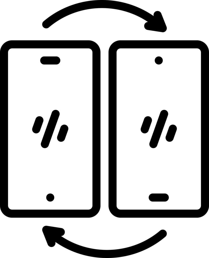 line icon for altered vector