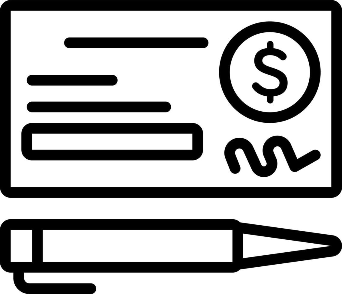 line icon for bank vector