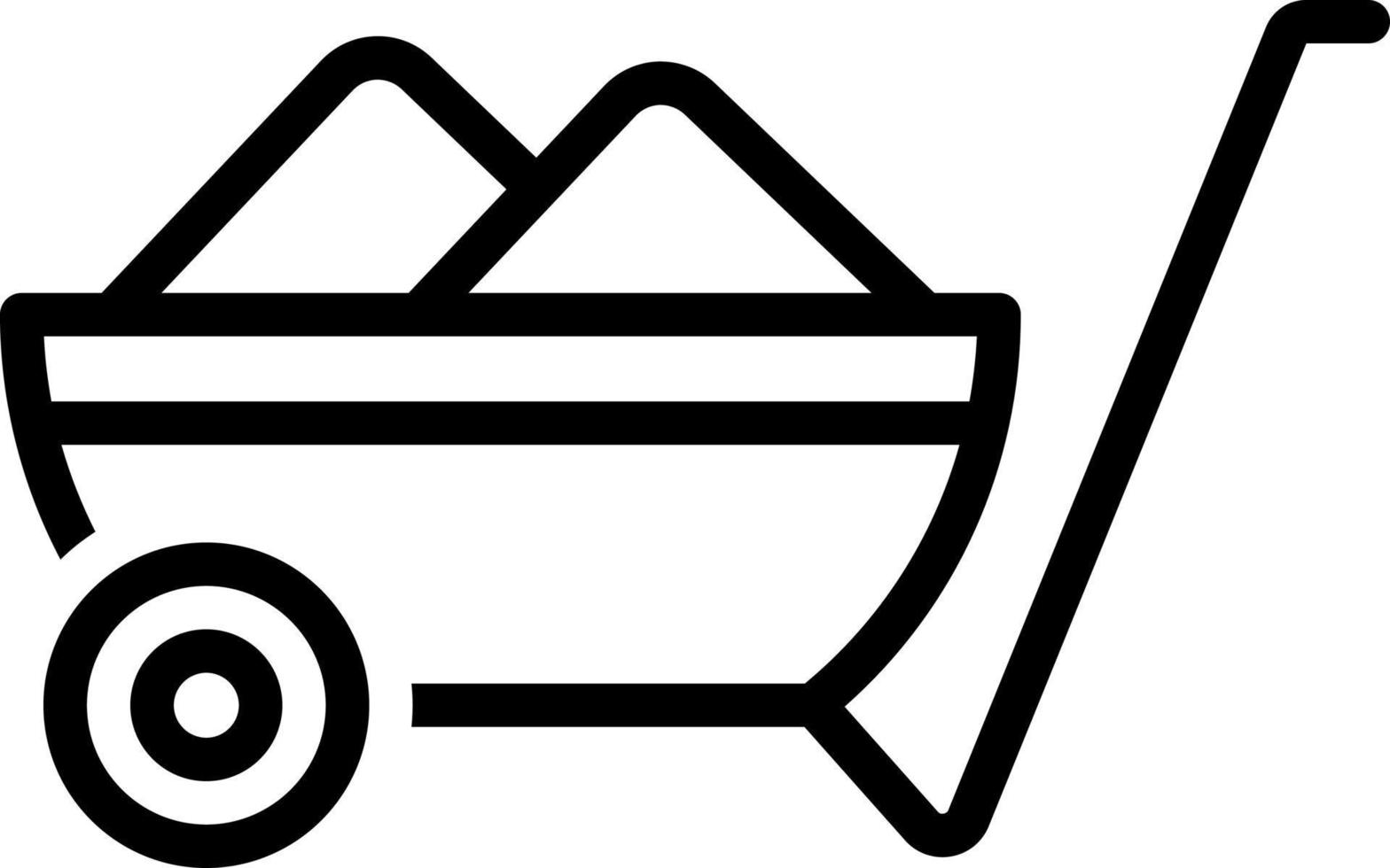 line icon for cement vector
