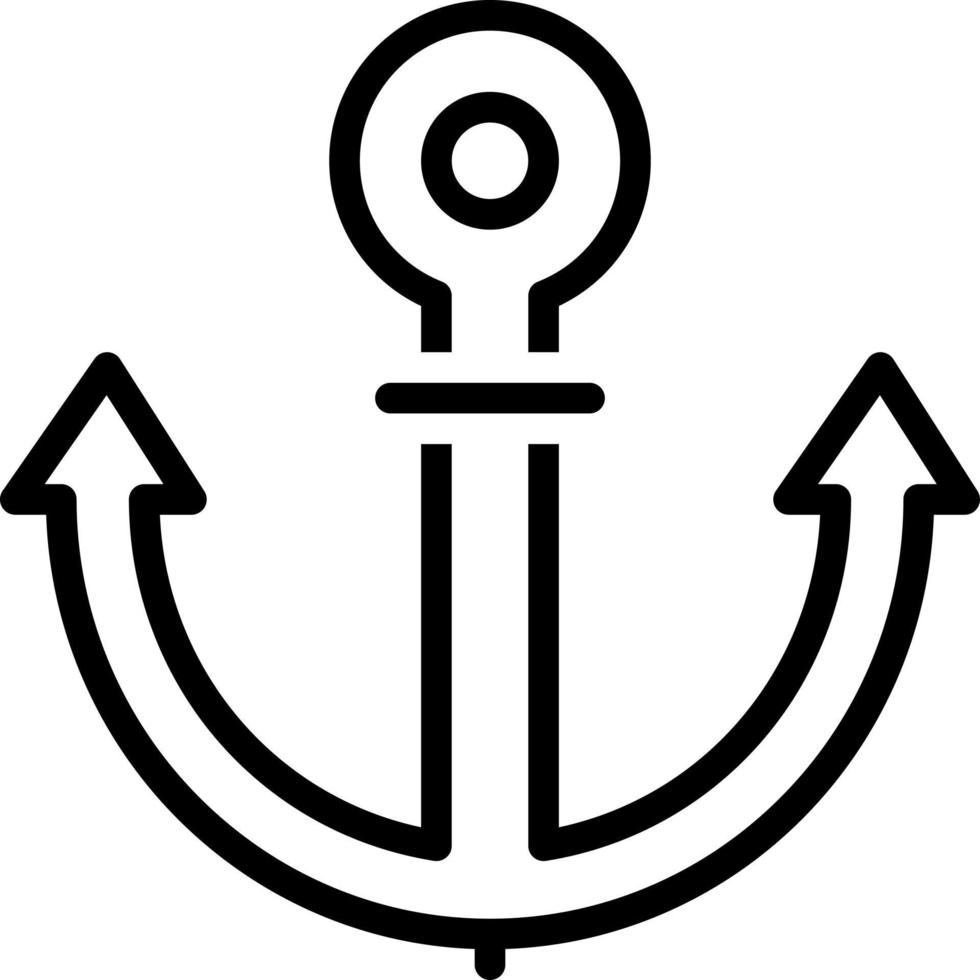 line icon for navy vector