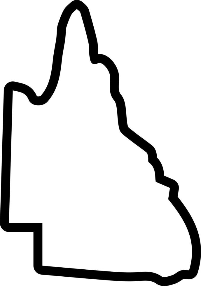 line icon for qld vector