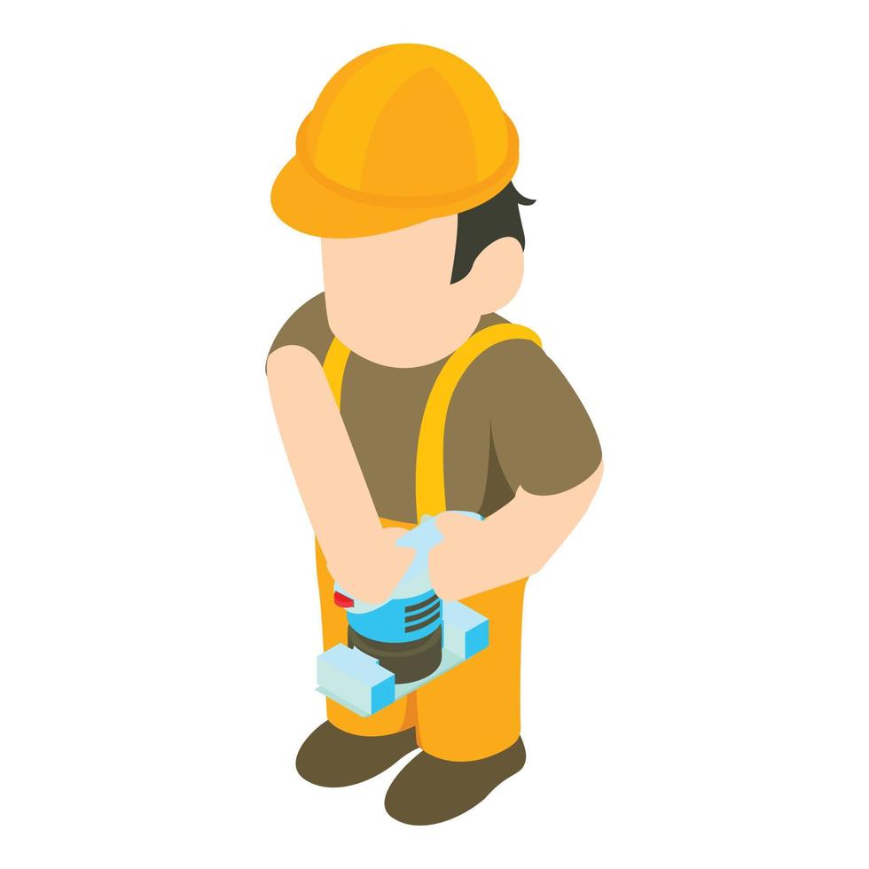Miller icon, isometric style vector