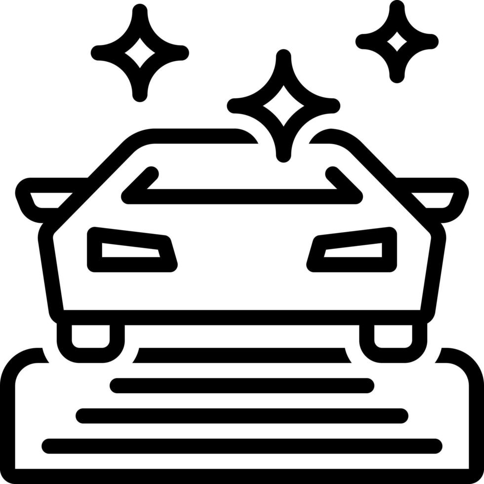 line icon for polish vector