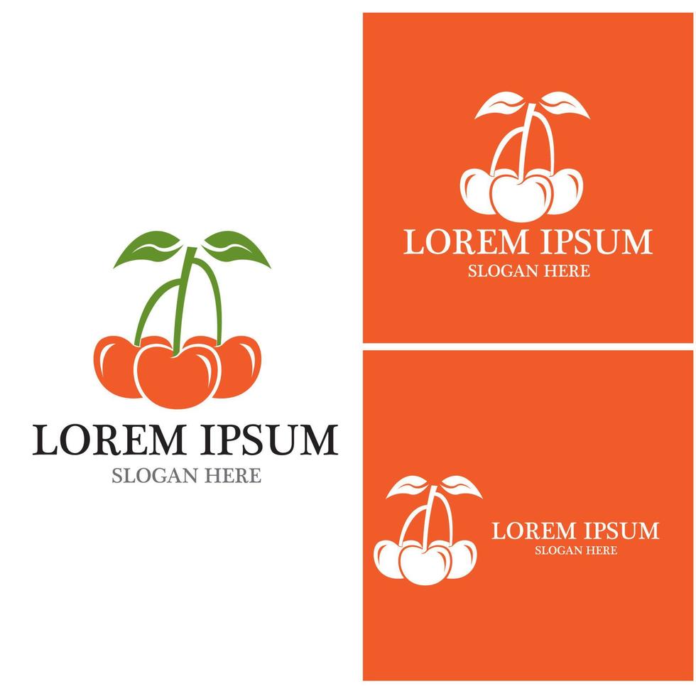 ilustración de plantilla de vector de logotipo de tomates