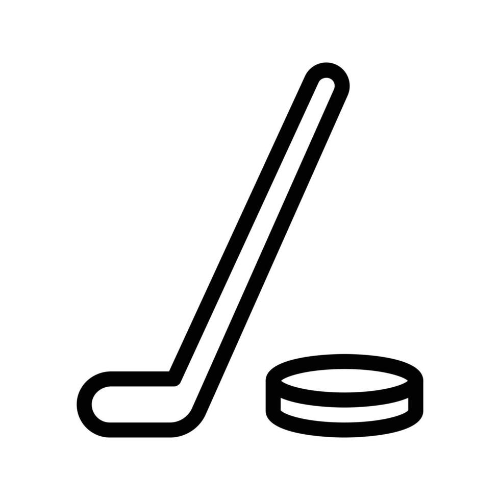 ilustración vectorial de hockey sobre hielo en un fondo. símbolos de calidad premium. iconos vectoriales para concepto y diseño gráfico. vector