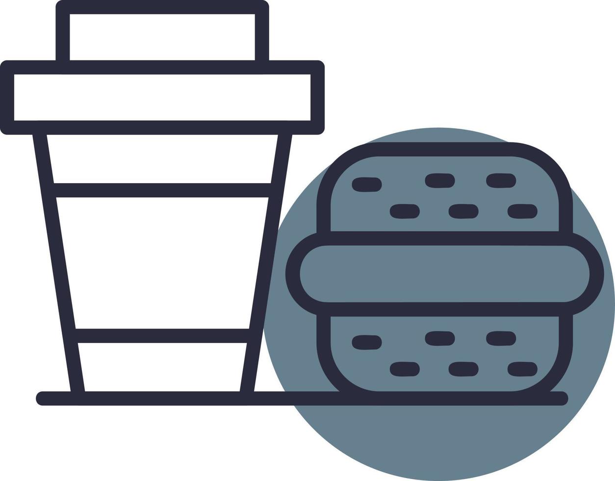 Take Away Creative Icon Design vector
