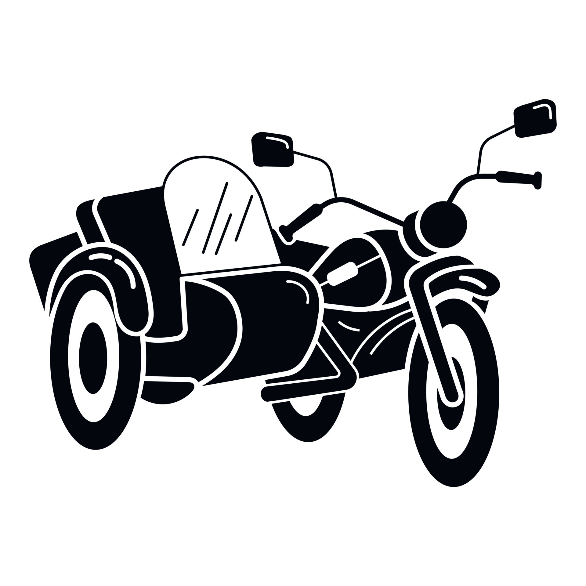 Motorbike tricycle icon, simple style 15389875 Vector Art at Vecteezy