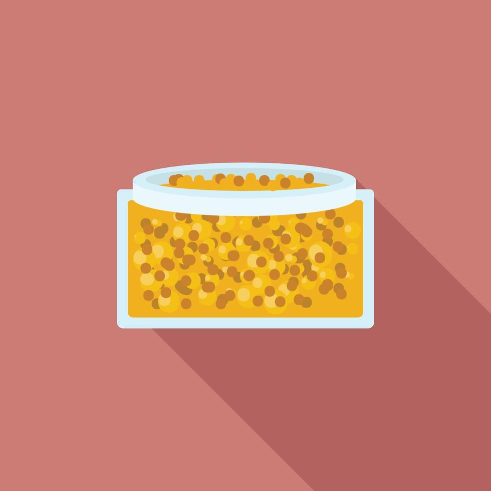 Pollen icon, flat style vector