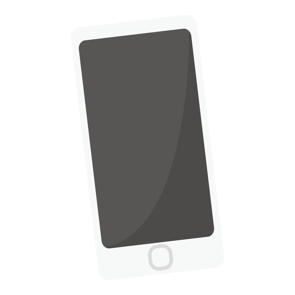 Modern smartphone icon, flat style vector