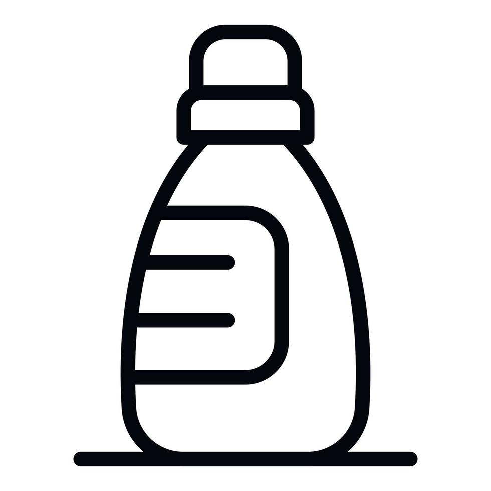 Bleach icon, outline style vector