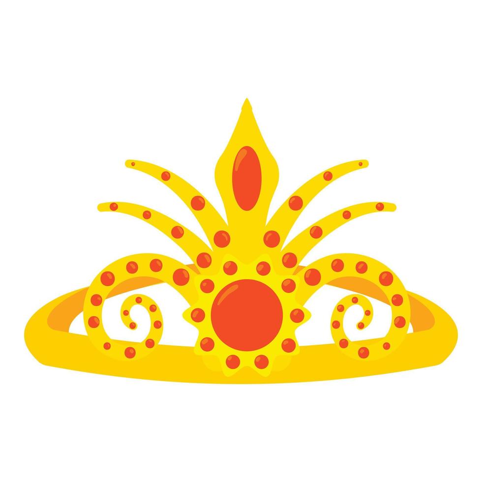 Attire icon, cartoon style vector