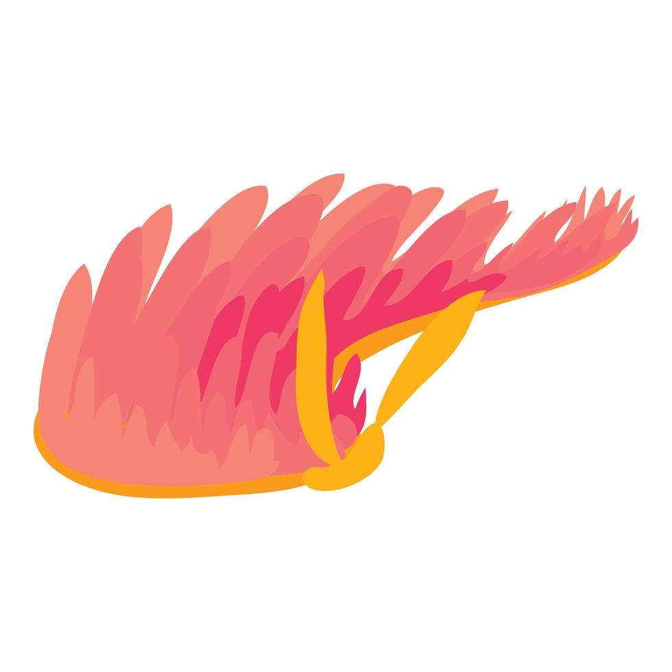 Seaweed icon, cartoon style vector