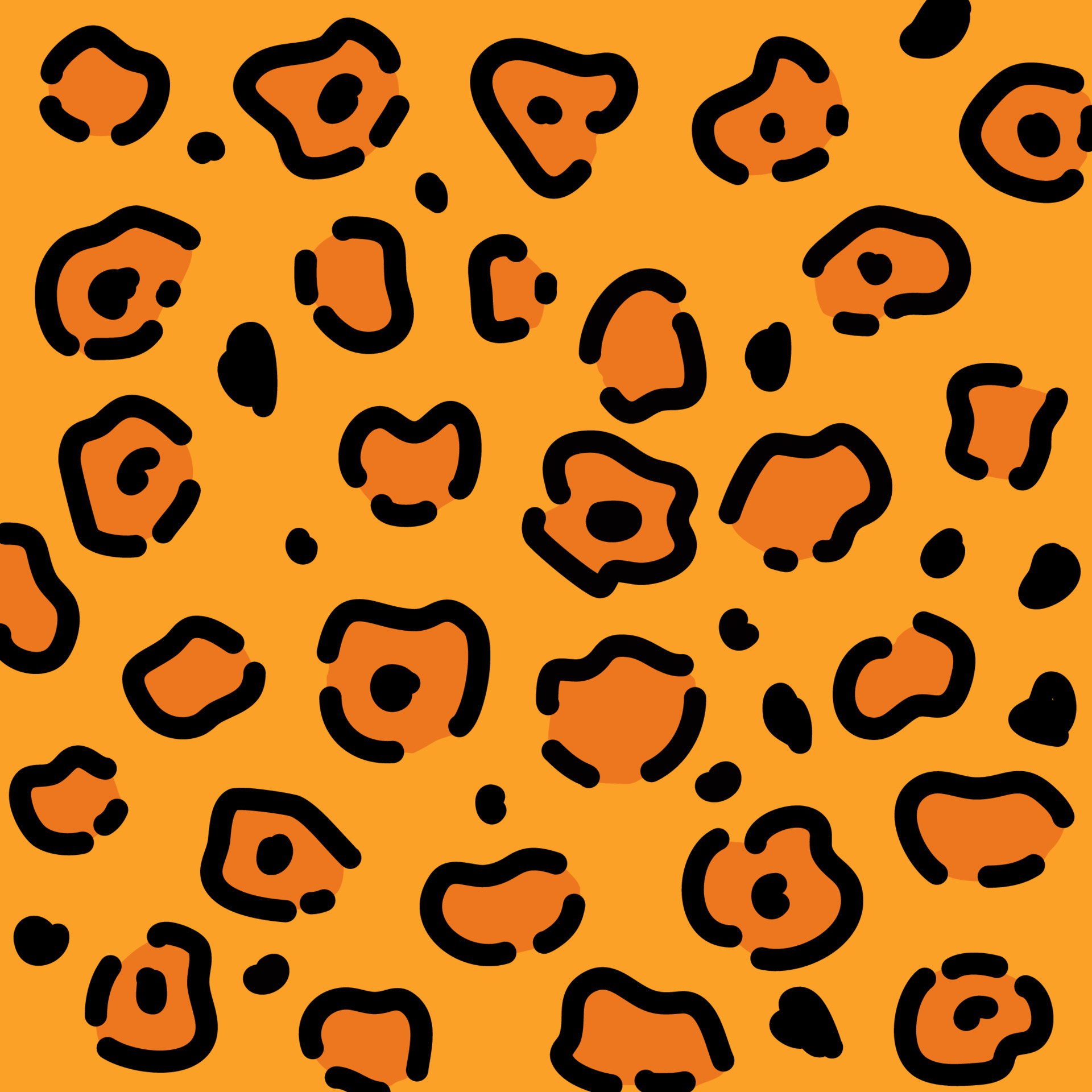 leopard skin pattern. animal skin pattern leopard texture vector