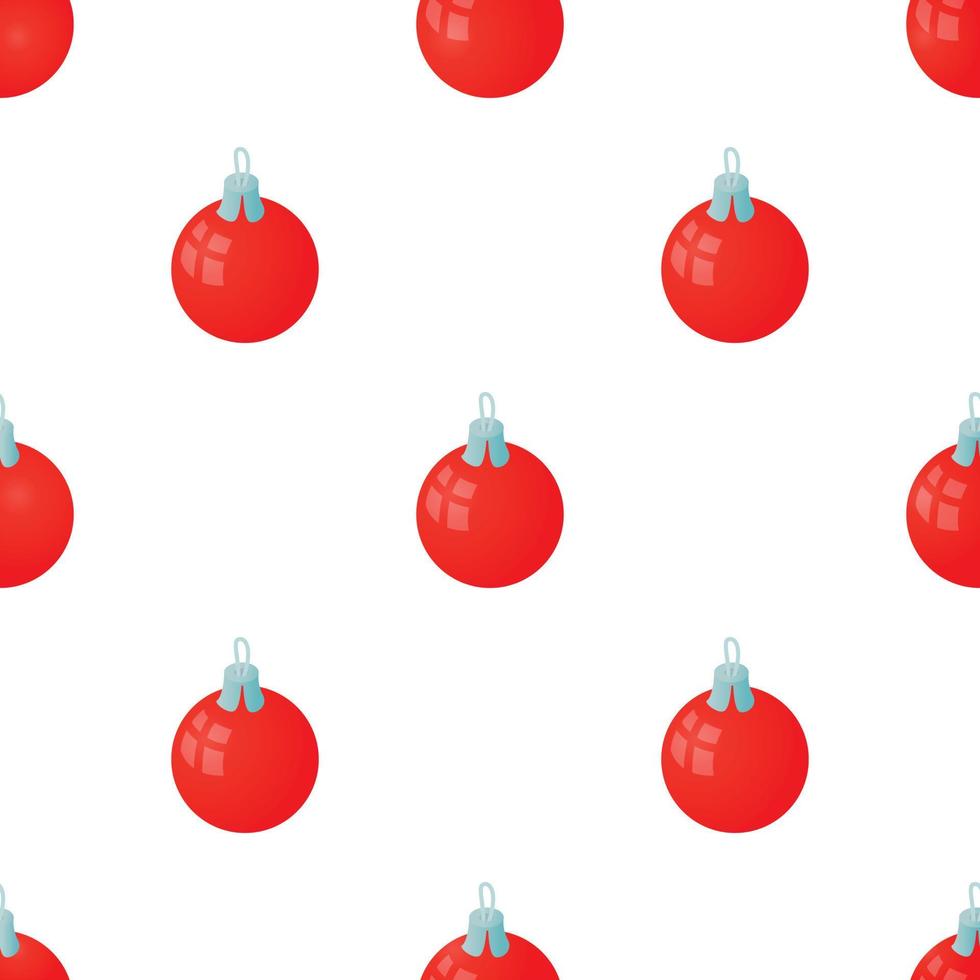 Christmas ball pattern seamless vector