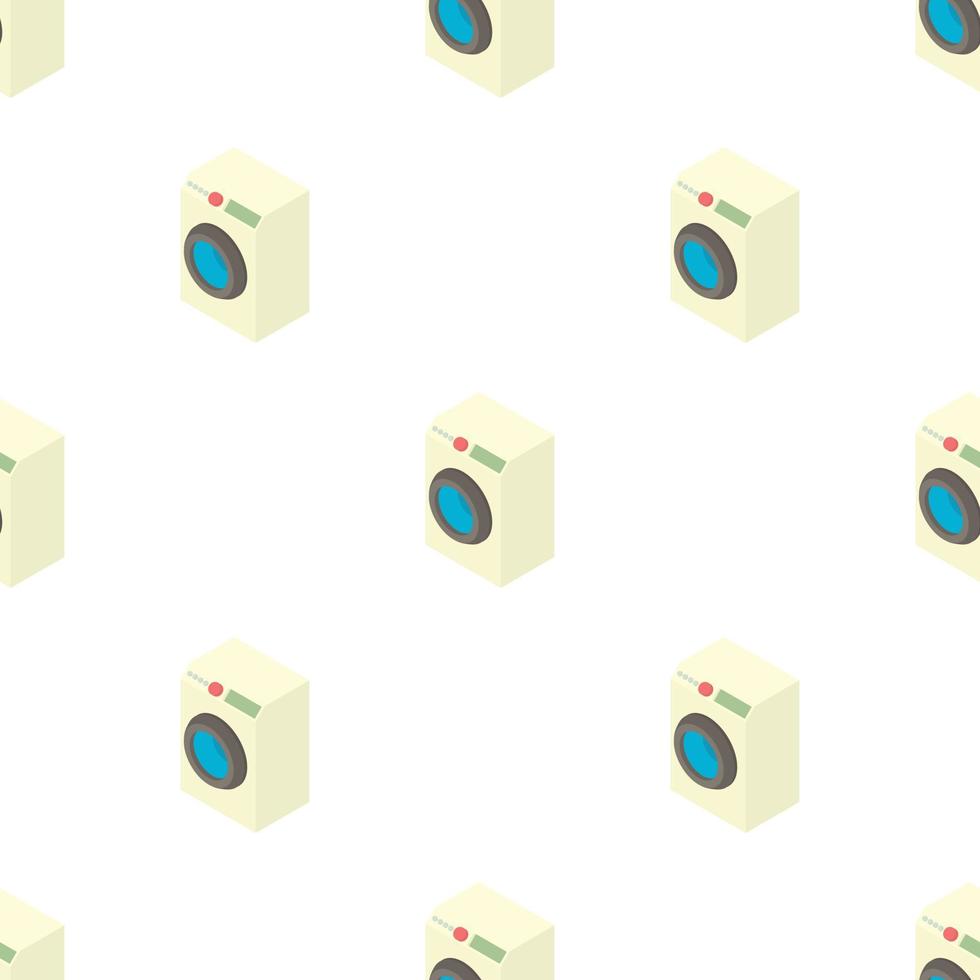 Washing machine pattern seamless vector