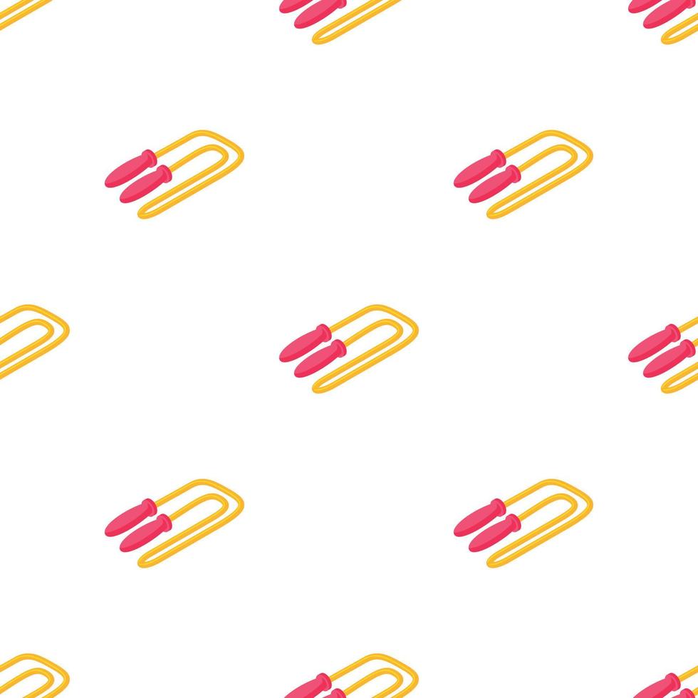 Skipping rope pattern seamless vector