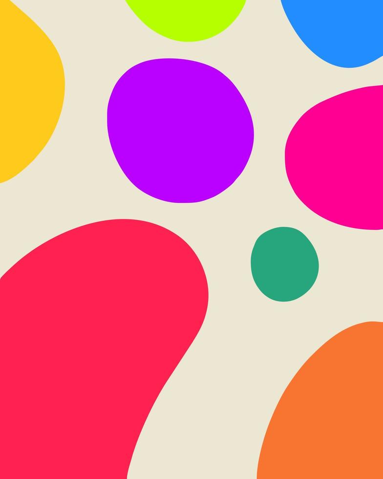 vector colorful background with abstract shape style