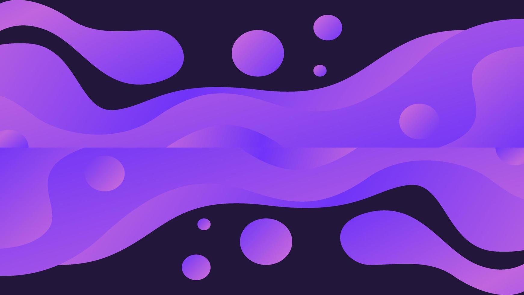 vector illustration of liquid abstract background for banners, web and others.purple color background