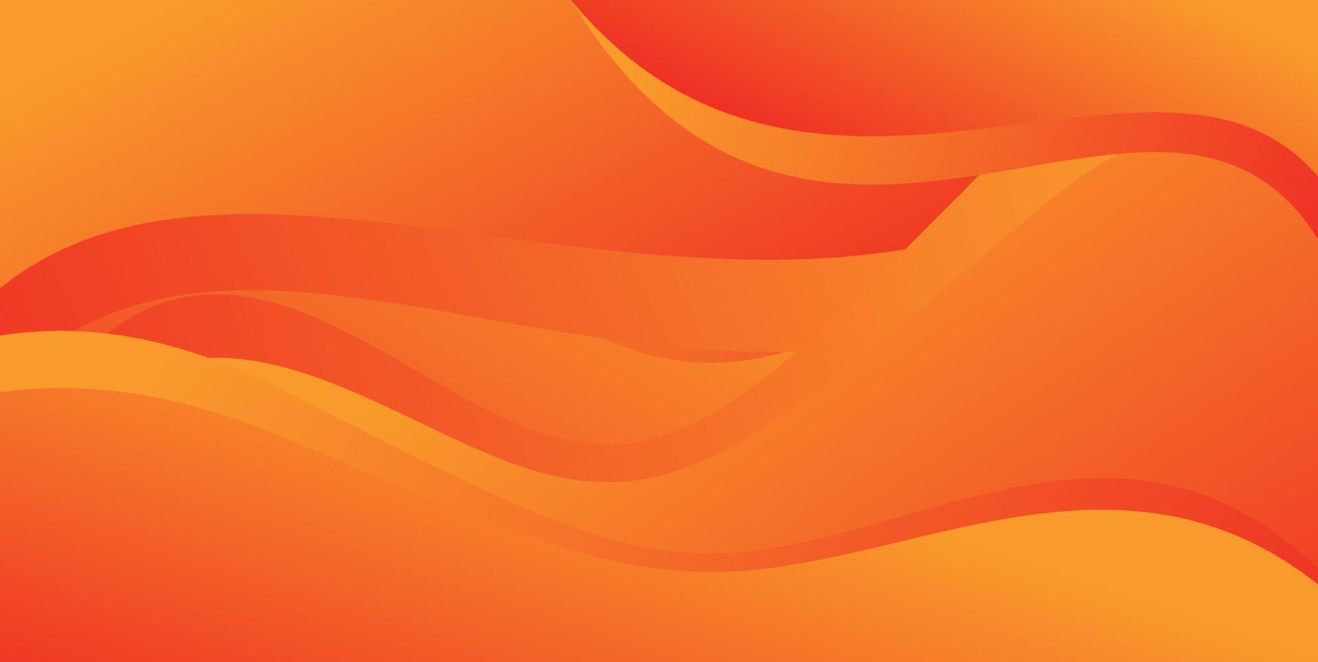 fondo abstracto líquido moderno. para banner fondo naranja vector