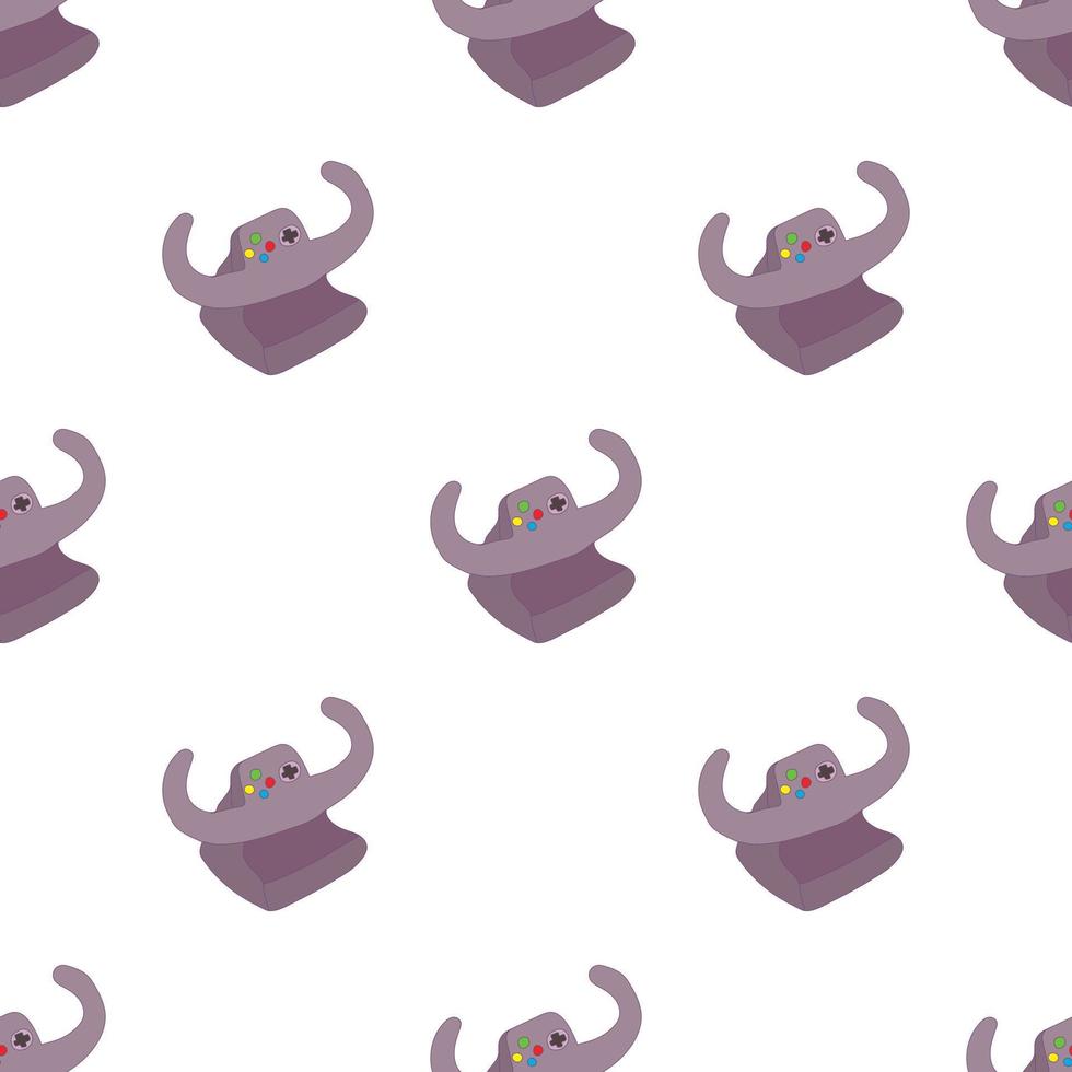 Steering wheel for racing pattern seamless vector