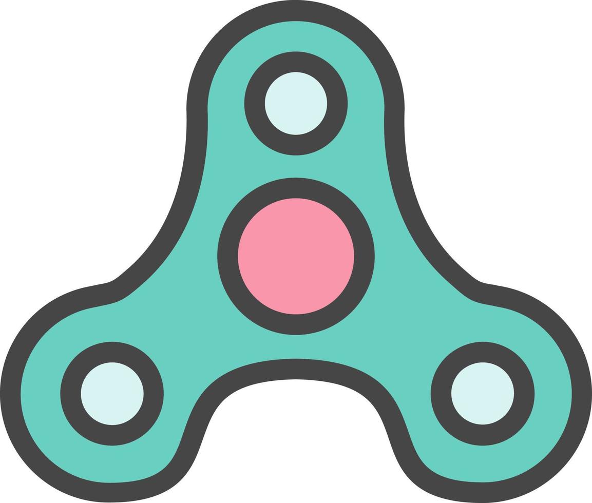 Spinner Vector Icon Design