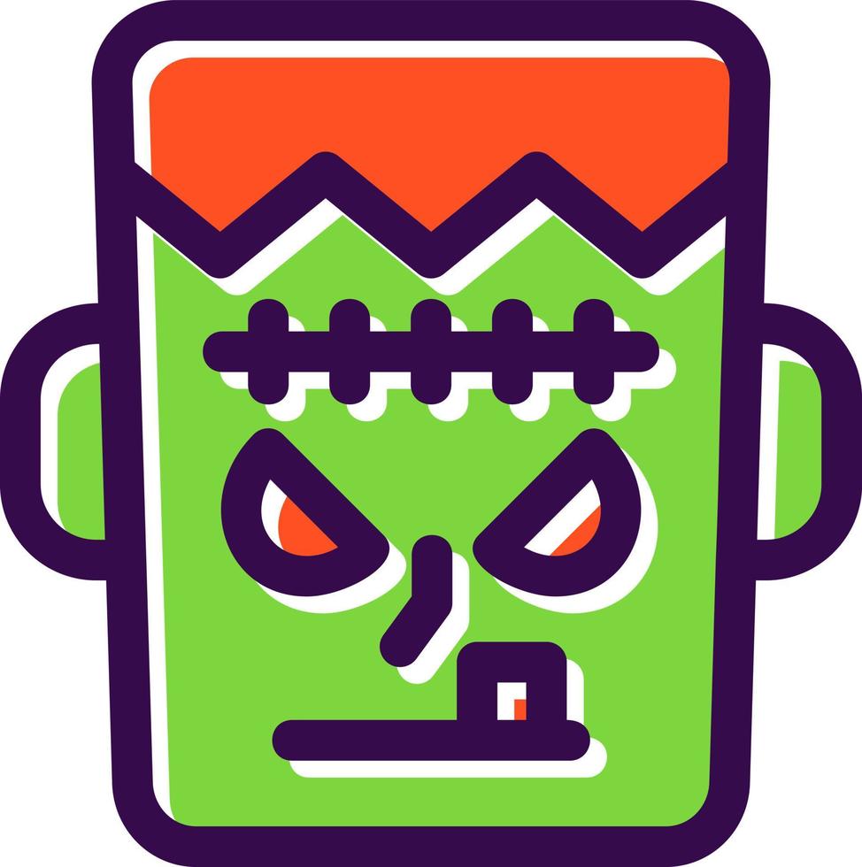 Frankenstein Vector Icon Design