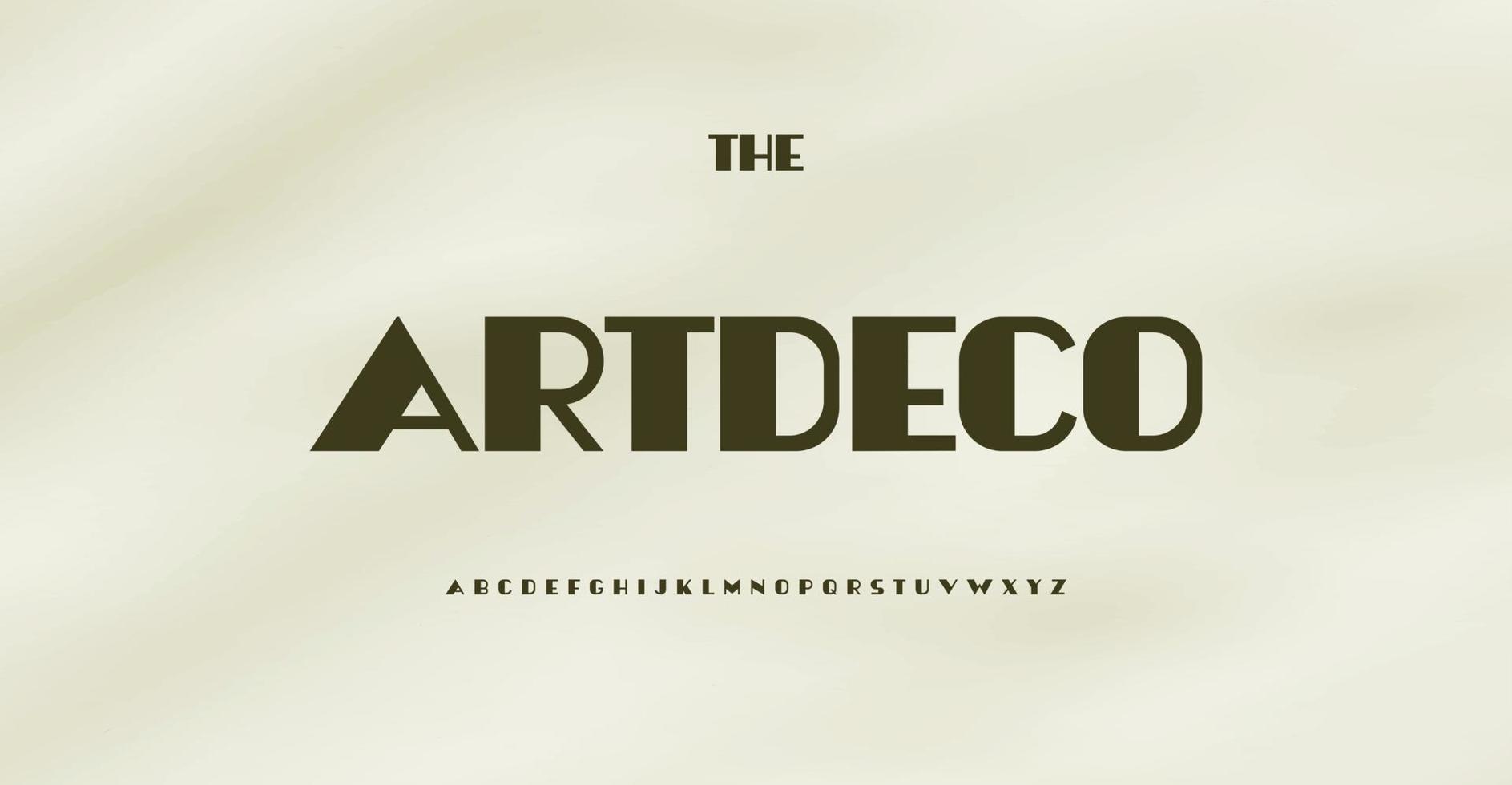 fuente art nouveau, tipografía art deco. alfabeto antiguo en bruto, tipo vintage, letras históricas con estilo bauhaus para logotipo, titular y monograma. diseño tipográfico vectorial. vector