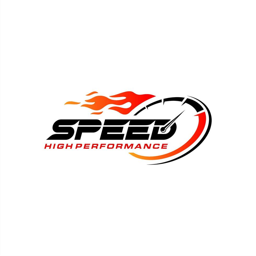 Fast And Speed Logo Design vector