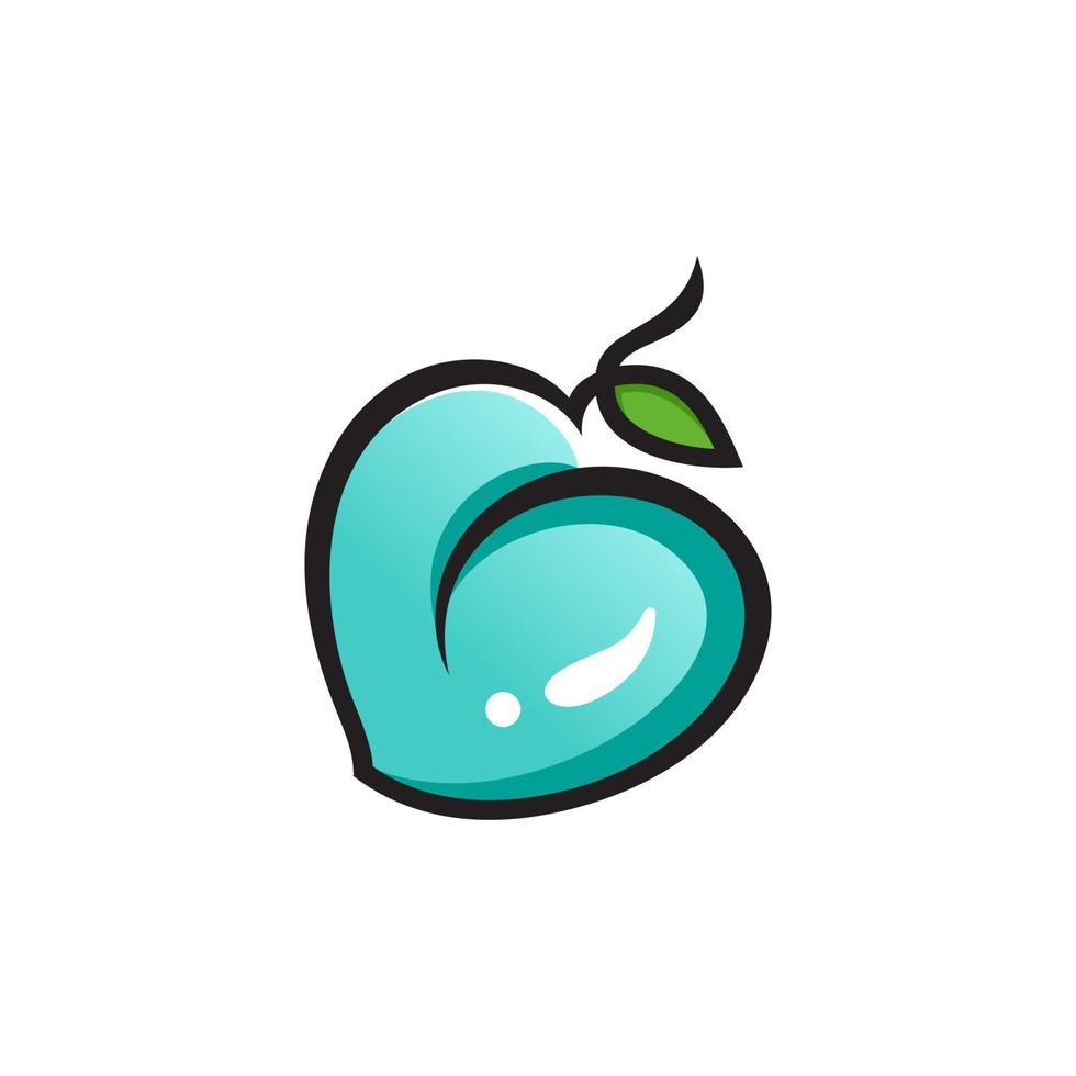 Peach  Logo Design vector