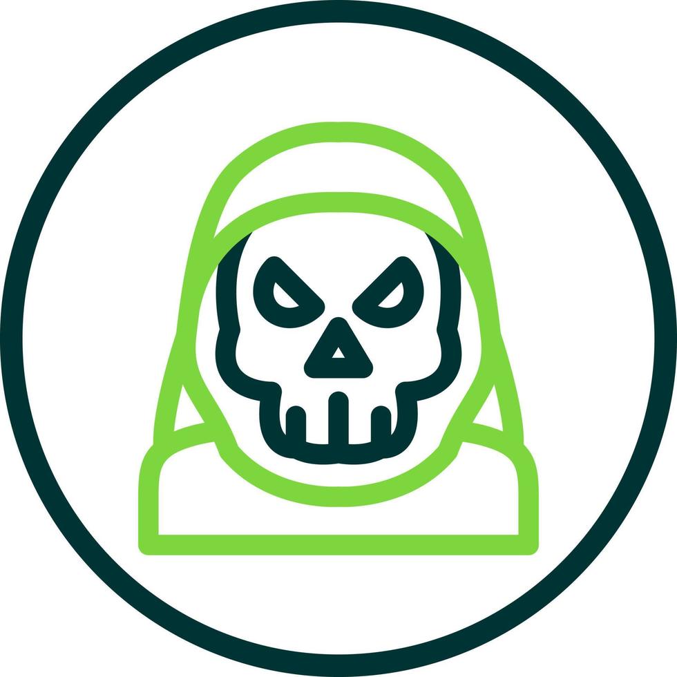 Grim Reaper Vector Icon Design