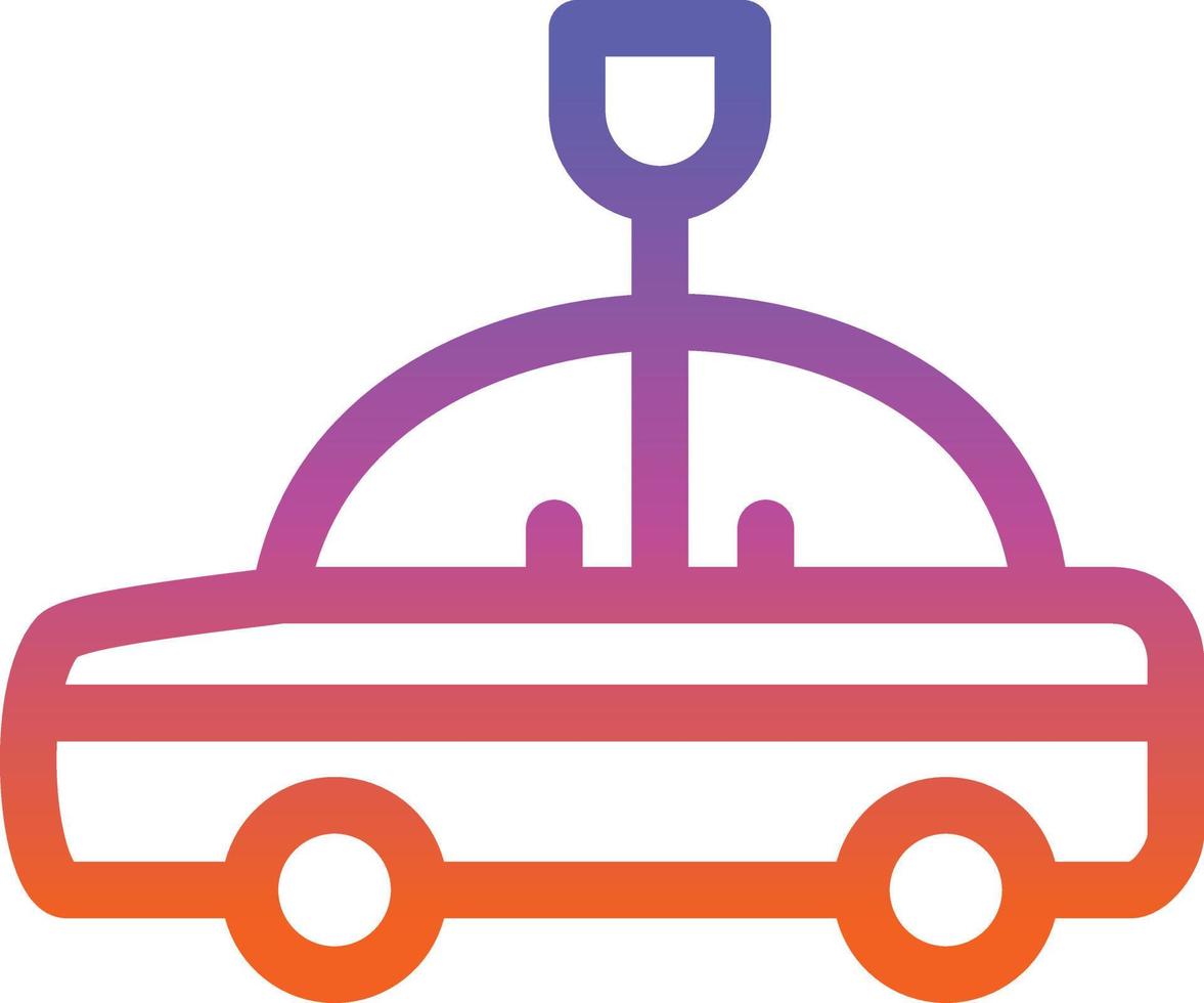 Car Toy Vector Icon Design