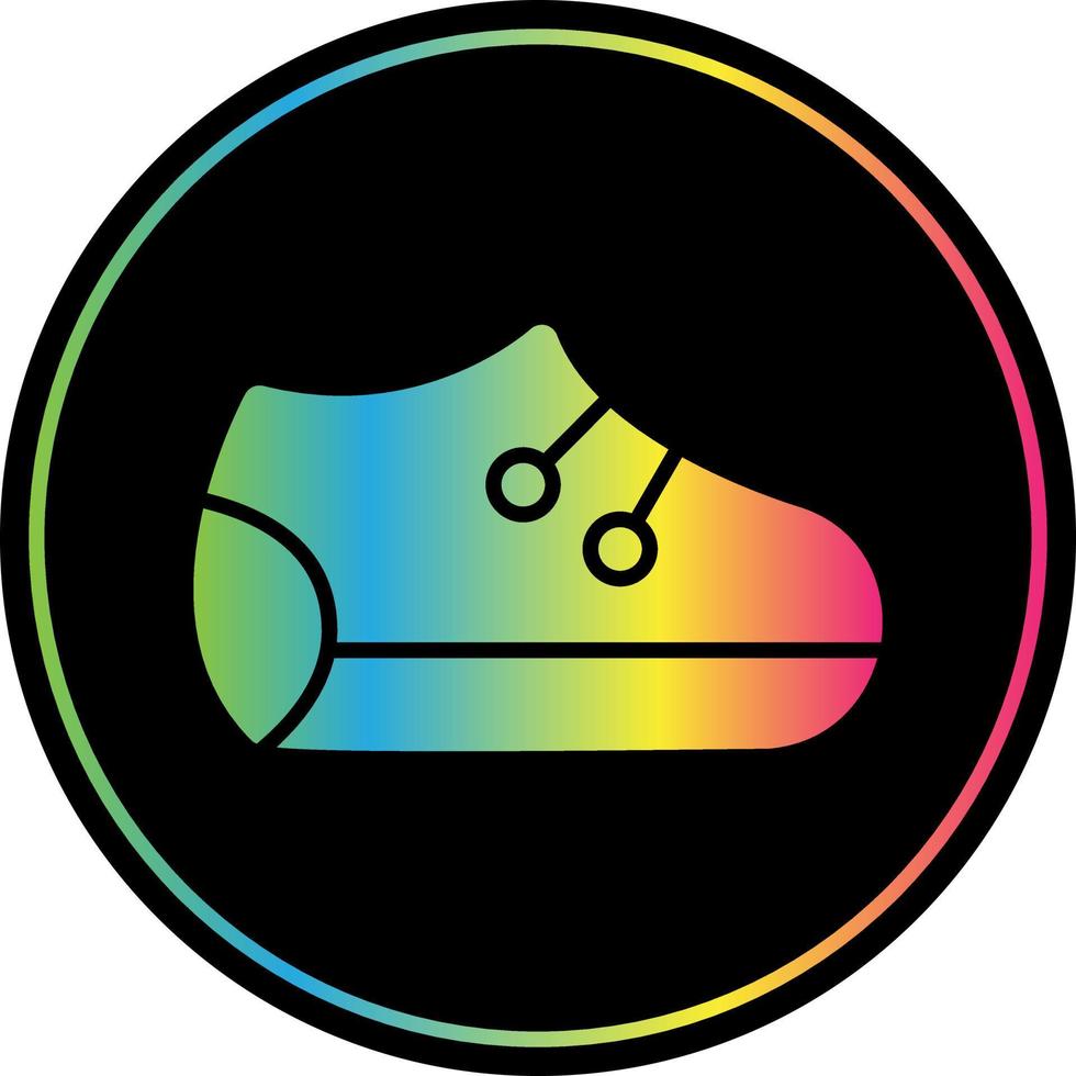Baby Shoes Vector Icon Design