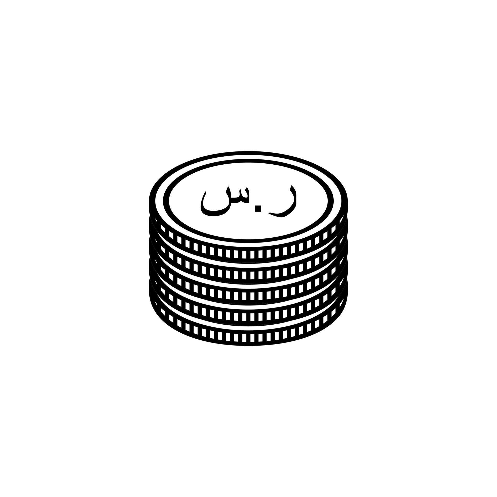 Arab Saudi Currency Icon Symbol Saudi Riyal SAR Sign Vector Arab Saudi Currency Icon Symbol Saudi Riyal SAR Sign Vector