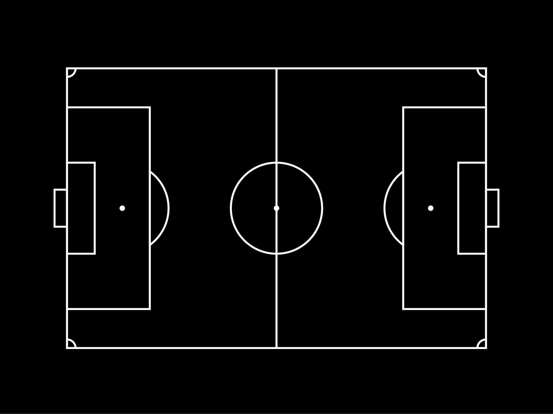 A football pitch also known as a football field, soccer field or soccer  pitch for Art Illustration, Apps, Website, Pictogram, Infographic, News, or  Graphic Design. Vector Illustration 15394883 Vector Art at Vecteezy