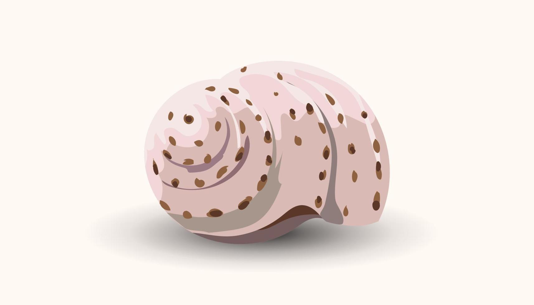 seashells sea creatures background vector illustration art