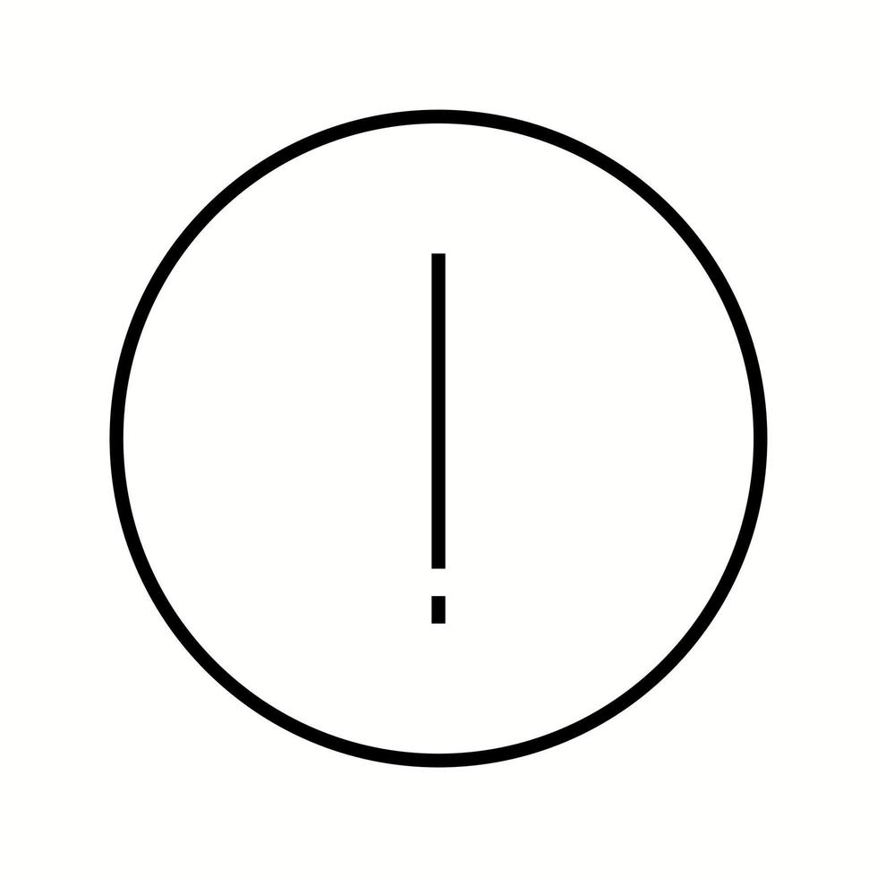 Unique About Vector Line Icon