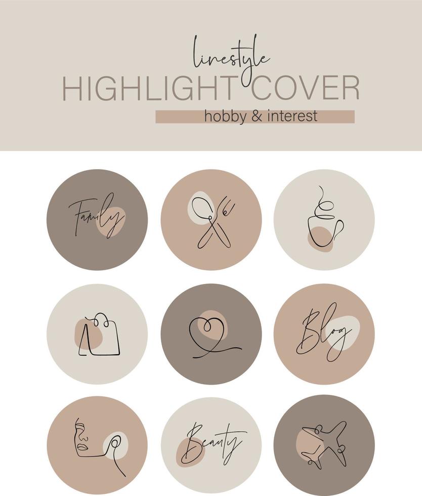 Highlight Cover Hobby Interest Version 2 15395718 Vector Art at Vecteezy