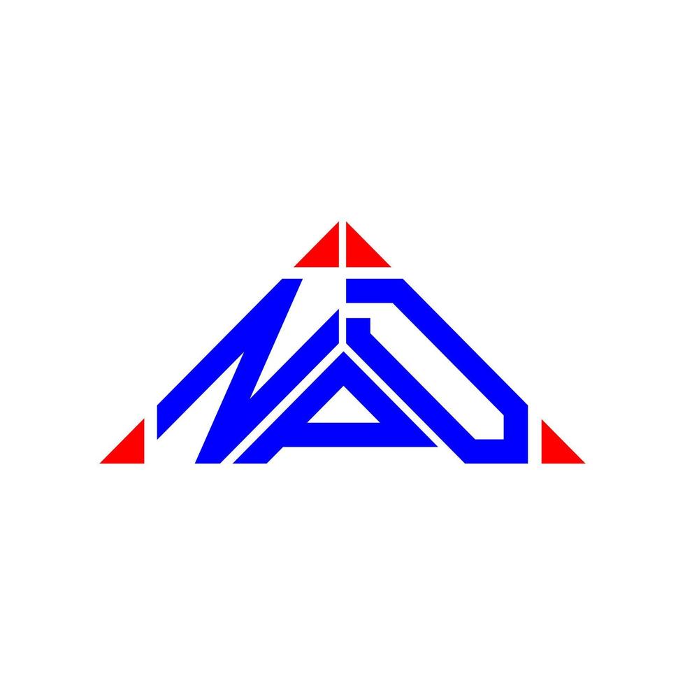 NPD letter logo creative design with vector graphic, NPD simple and modern logo.